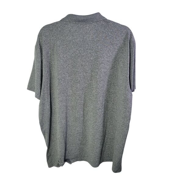 Old Navy Active Mens Sz XXL Gray Solid Short Sleeve Polo Shirt - Picture 10 of 10